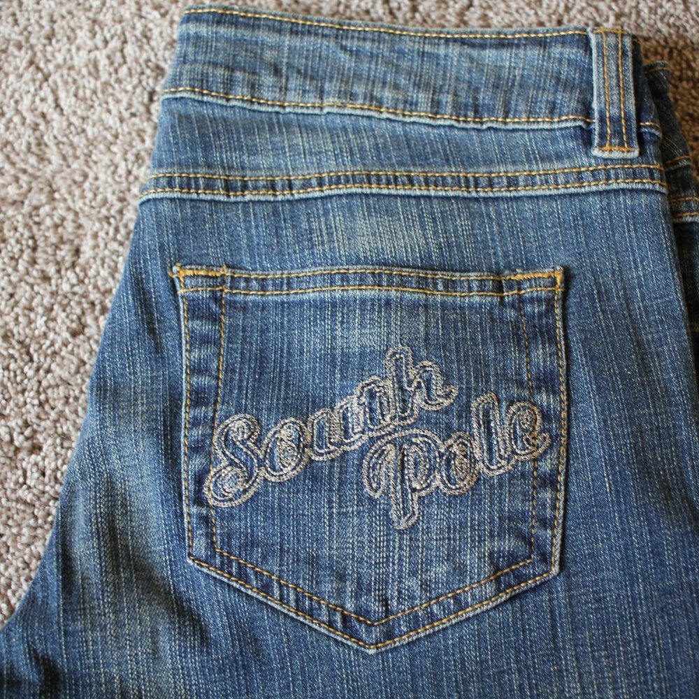 SouthPole Applique Embroidered Jeans - Picture 5 of 6
